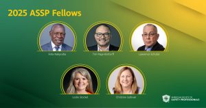 ASSP honors five visionaries for revolutionizing worker safety image